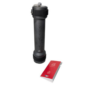Peugeot Grey Beechwood Barbecue Grill Pepper Mill 12" w Built In Light New $99